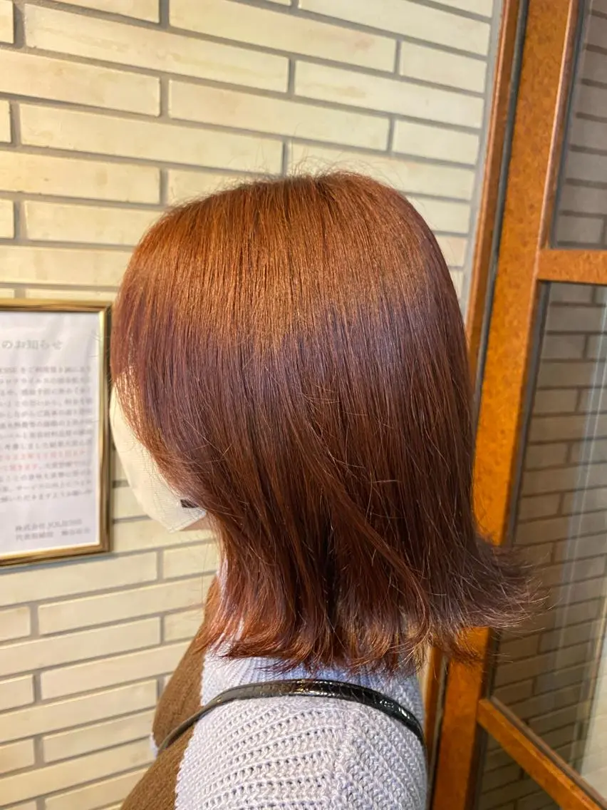 🌈フルカラー(シャンプーブロー込)🌈＋🦋4ステップトリートメント🦋の写真