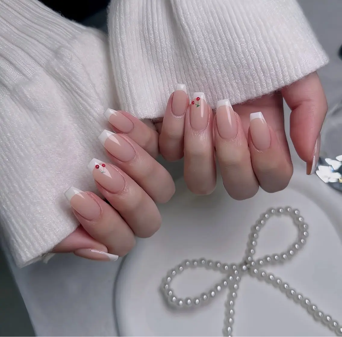 ミディアム 韓国風ヘア ハンドネイル Aila Nail ShinOkuboのネイルデザイン