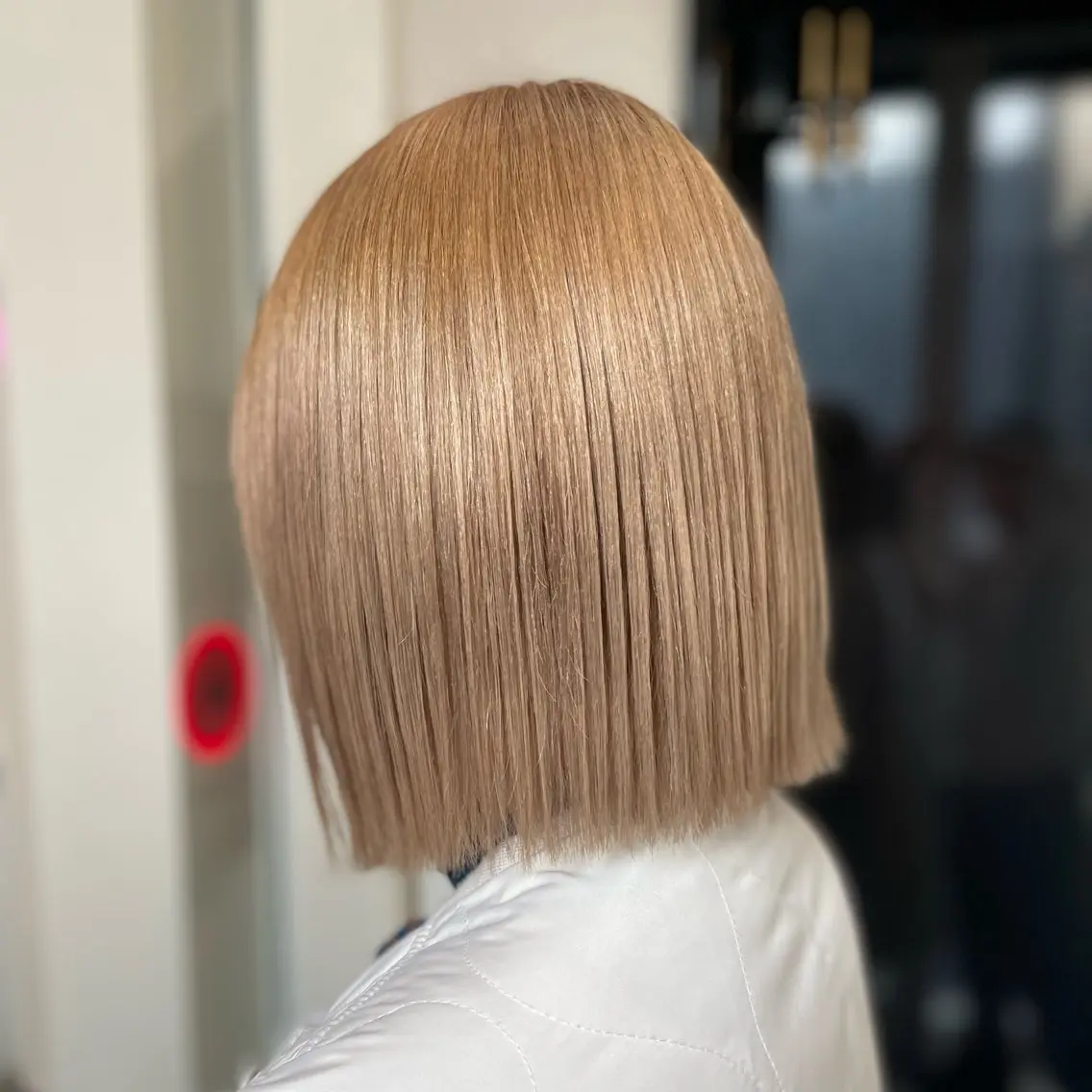 ショート カラー ヘアカラー&縮毛矯正 STAR☆RIVERのヘアスタイル