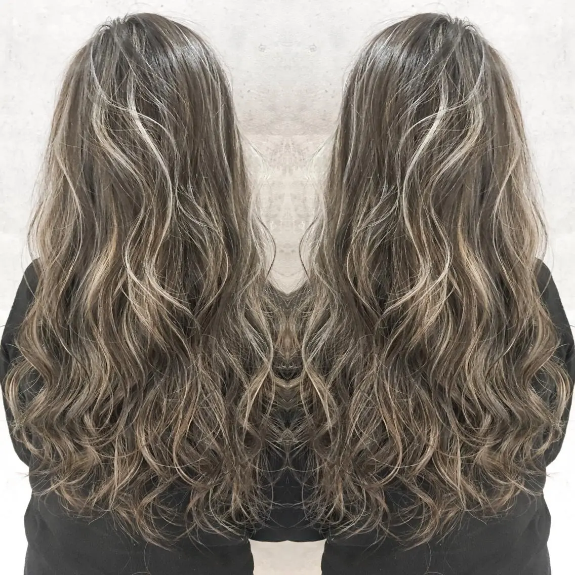 セミロング カラー ヘアアレンジ ネイル マツエク・マツパ ヘアカラー トリートメント 井上 一平のヘアスタイル