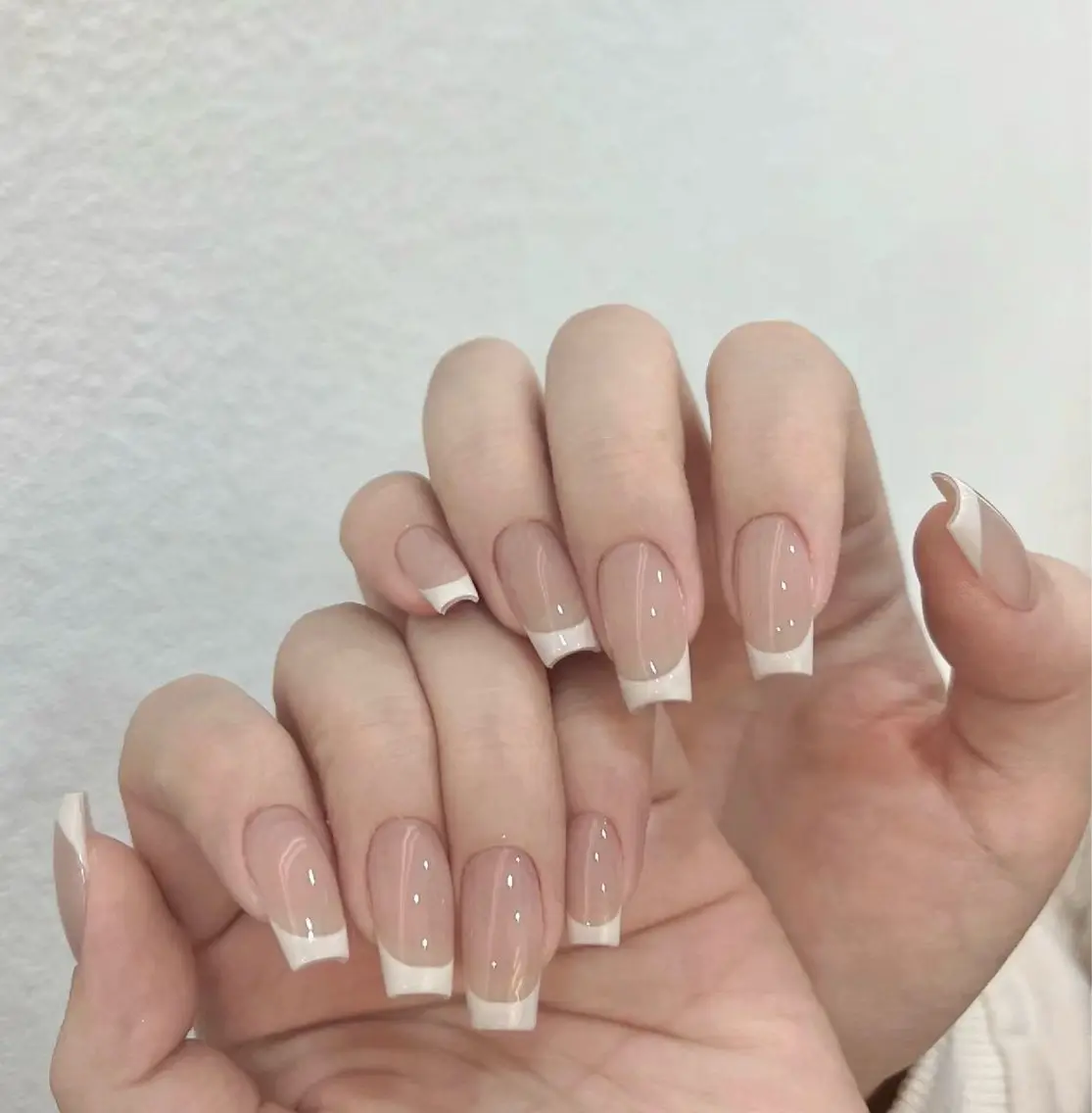 フレンチネイルの写真