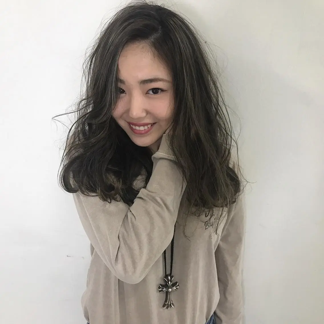 セミロング 髪質改善 Daisukiのヘアスタイル