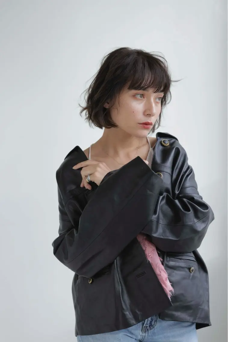 ショート カラー パーマ 🎀大人女性の為の ニュアンスヘア🎀のヘアスタイル