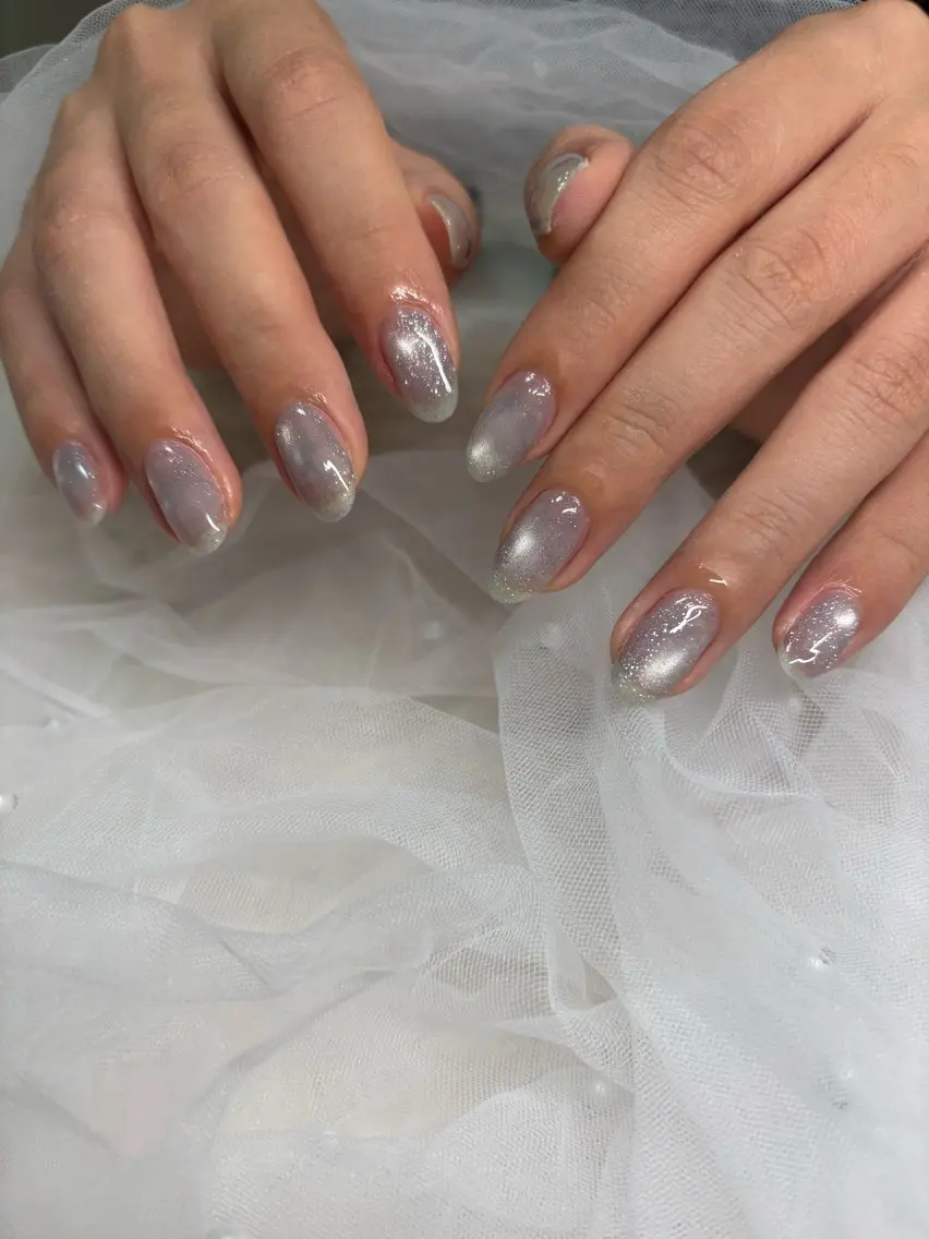 ネイル マグネットネイル ハンドネイル Lottynail 🫧Yuunaのネイルデザイン