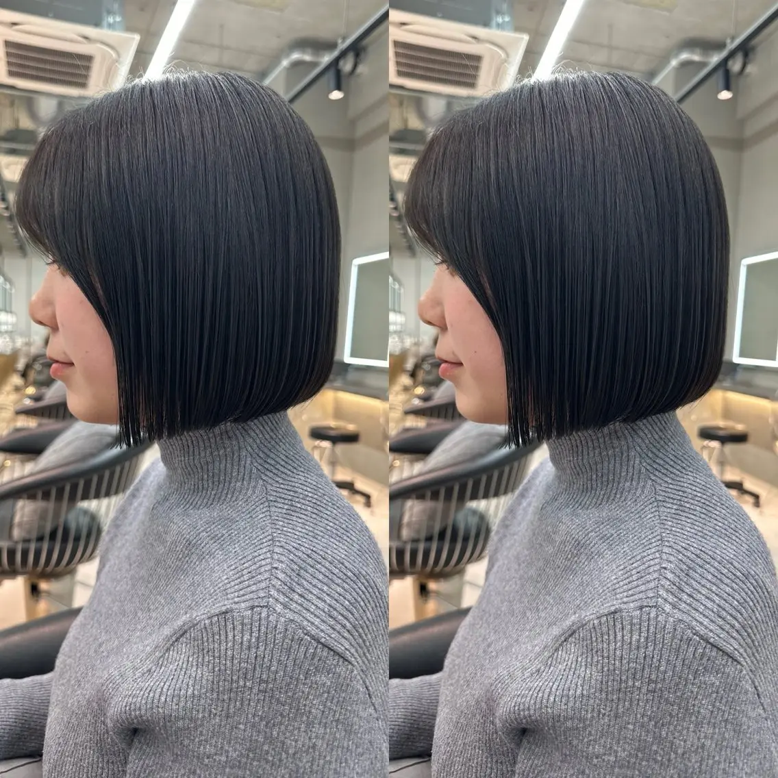 ミディアム カラー ✨髪質改善特化✨副 店長椎葉信乃介のヘアスタイル