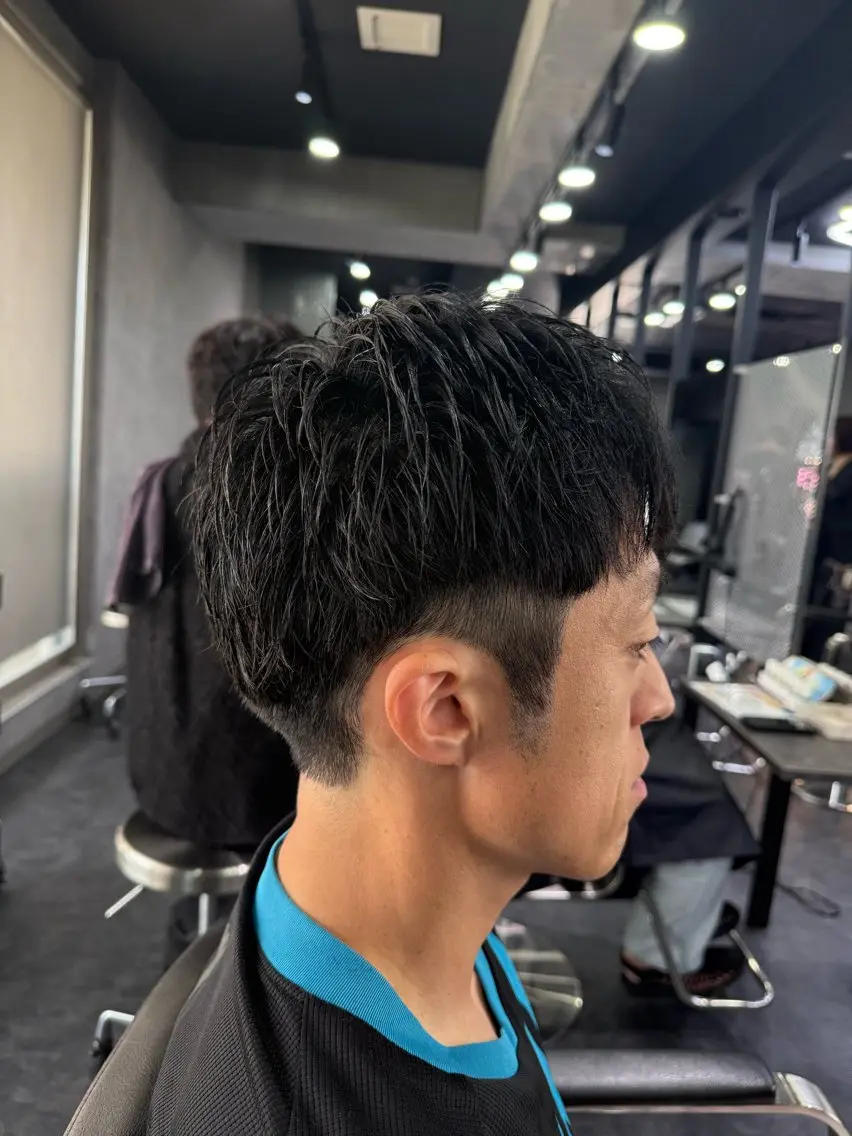 ショート カット 金田 颯太のヘアスタイル