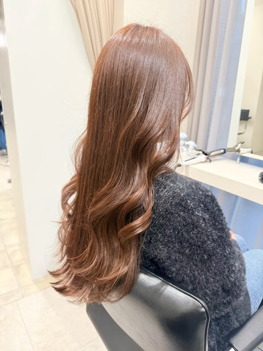 カラー カット ヘアカラー トリートメント haru 髪質改善サロンのヘアスタイル