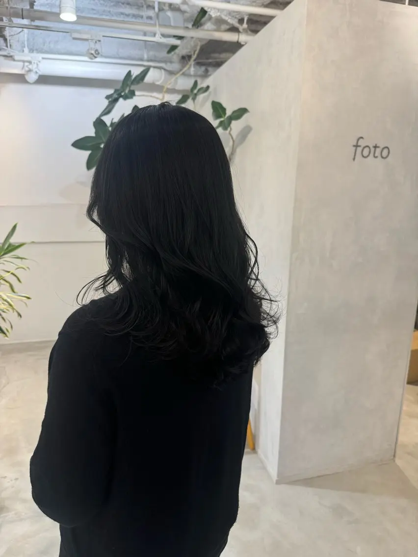 セミロング カット ヘアカラー トリートメント 新宿/顔周りカット +レイヤー=しずく♩のヘアスタイル