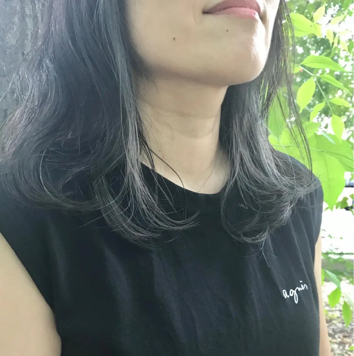 カラー イヤリングカラー ママ美容師 ＊ヒマワリのヘアスタイル