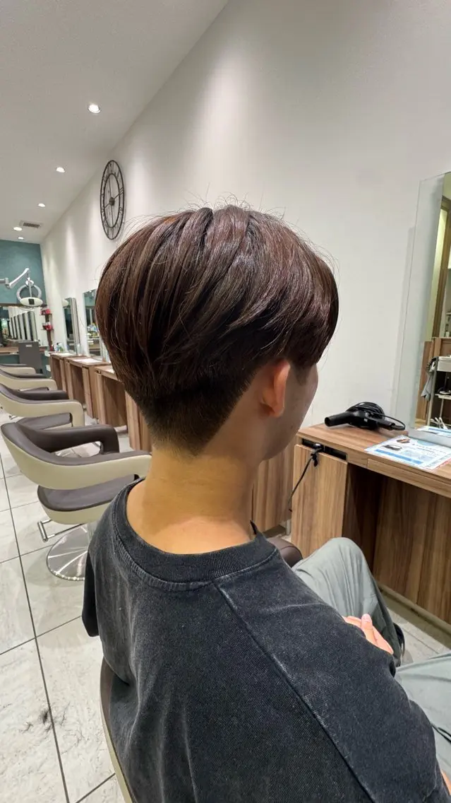 メンズ マッシュ 刈り上げ カット 薮押 いづみのヘアスタイル