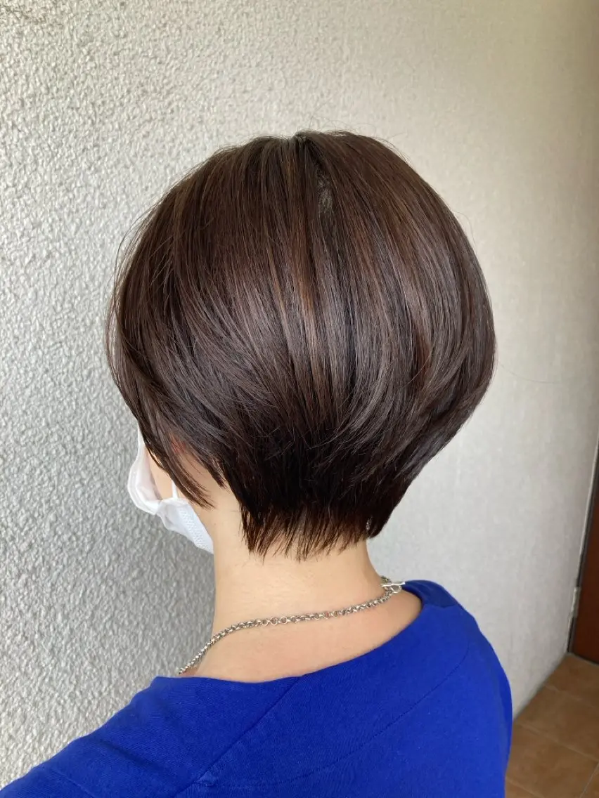 ショート ショートボブ ボブ ショートヘア カット 透明感カラー ⭐︎Yukiのヘアスタイル