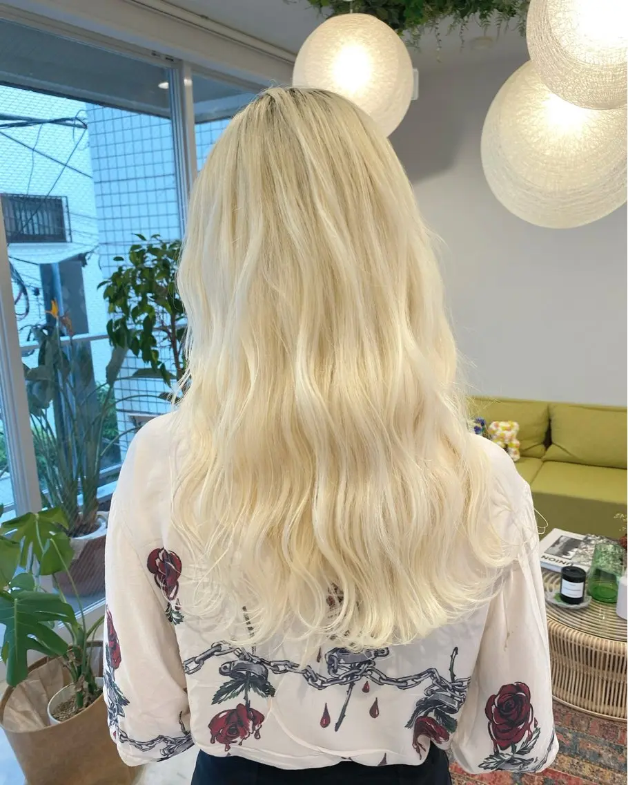 ロング カラー 重松 丈博のヘアスタイル