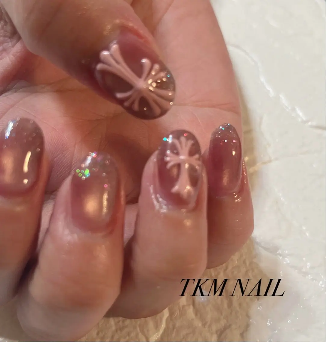 ネイル シンプルネイル ハンドネイル フットネイル ______ TKM  NAILのネイルデザイン