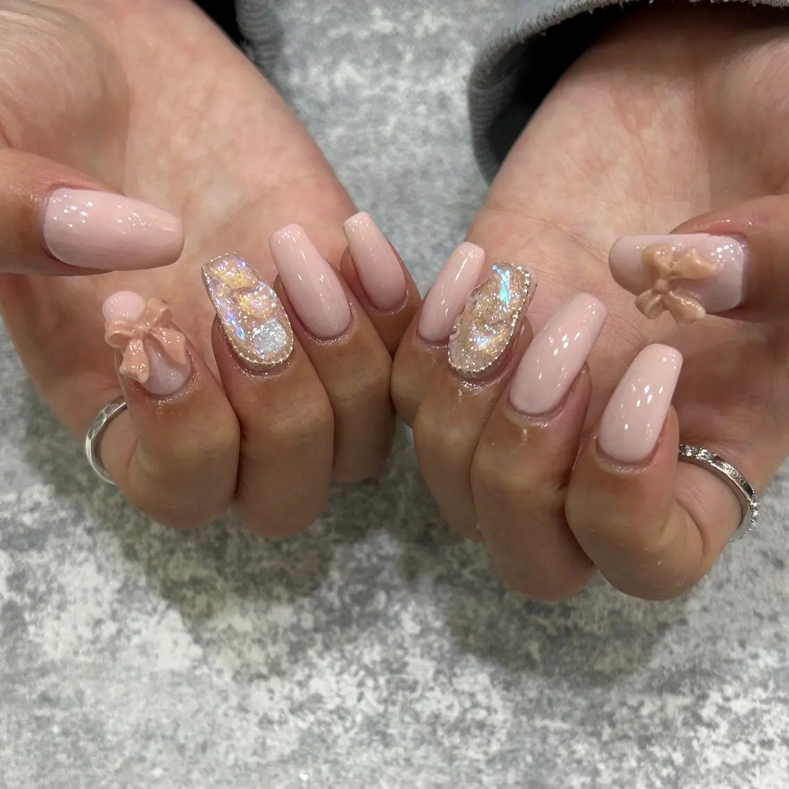 ネイル 氷ネイル・うるうるネイル MIRUS町田店 ♡ maiのネイルデザイン