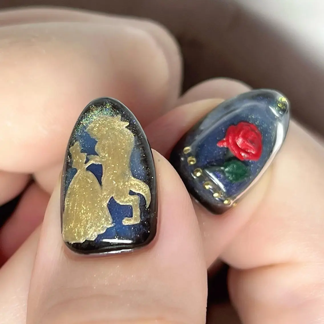 セミロング ネイル アートネイル RuxuryNail ／RiAnnaのネイルデザイン