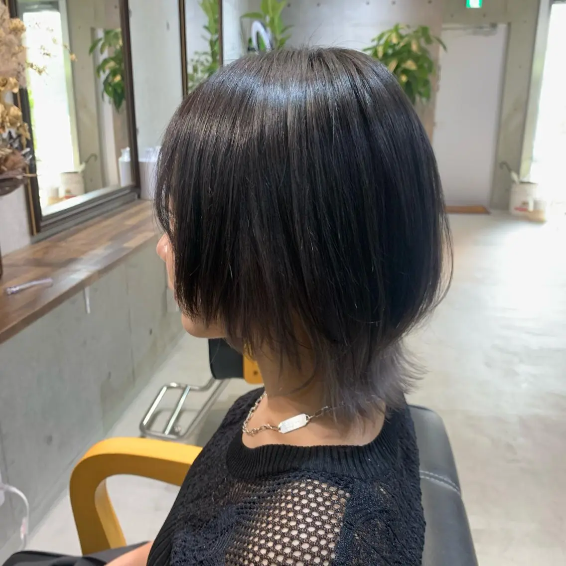 ミディアム カラー 櫻井 なんなのヘアスタイル