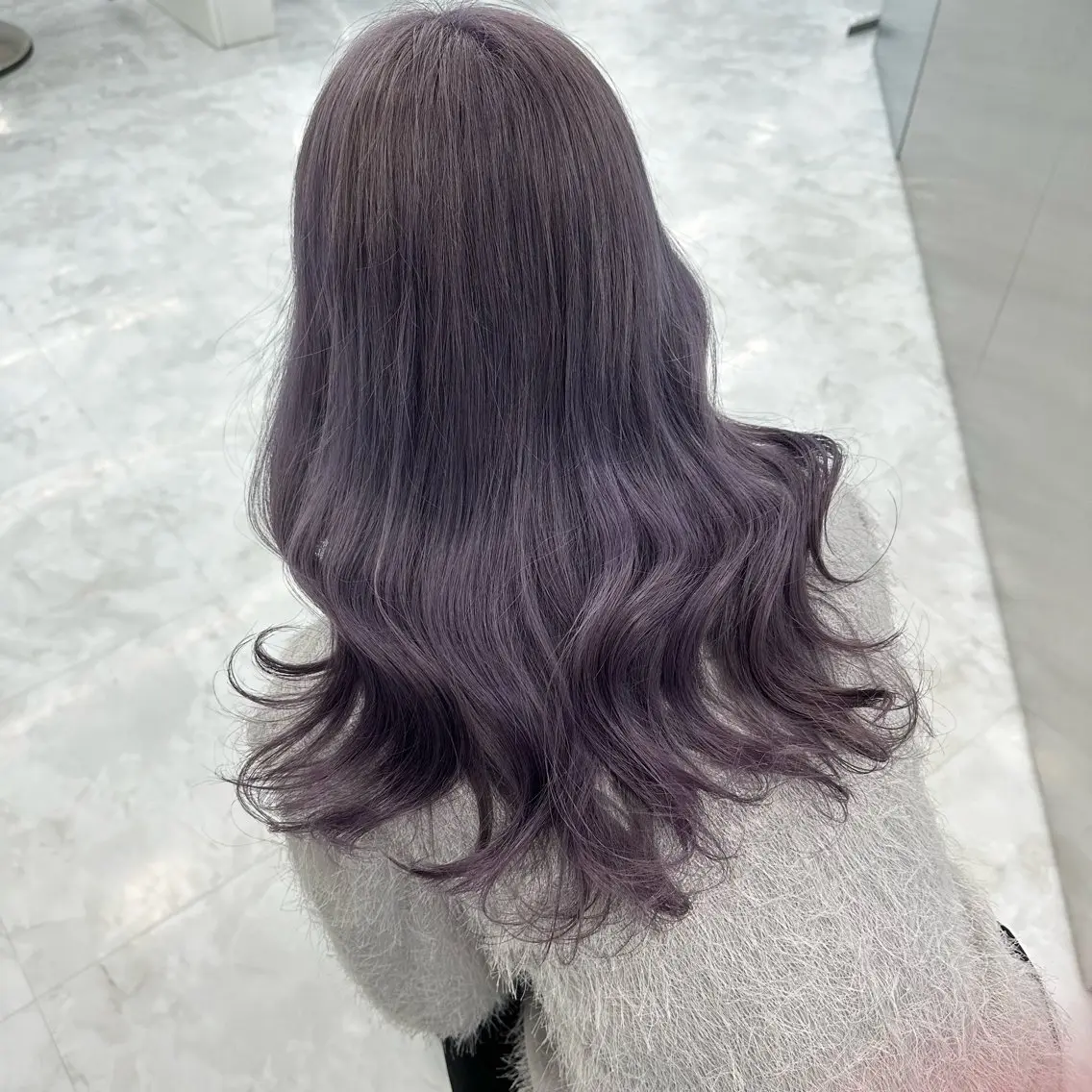ロング カラー ヘアカラー トリートメント ヘッドスパ ヘアセット レイヤーダブルカラー KYONのヘアスタイル