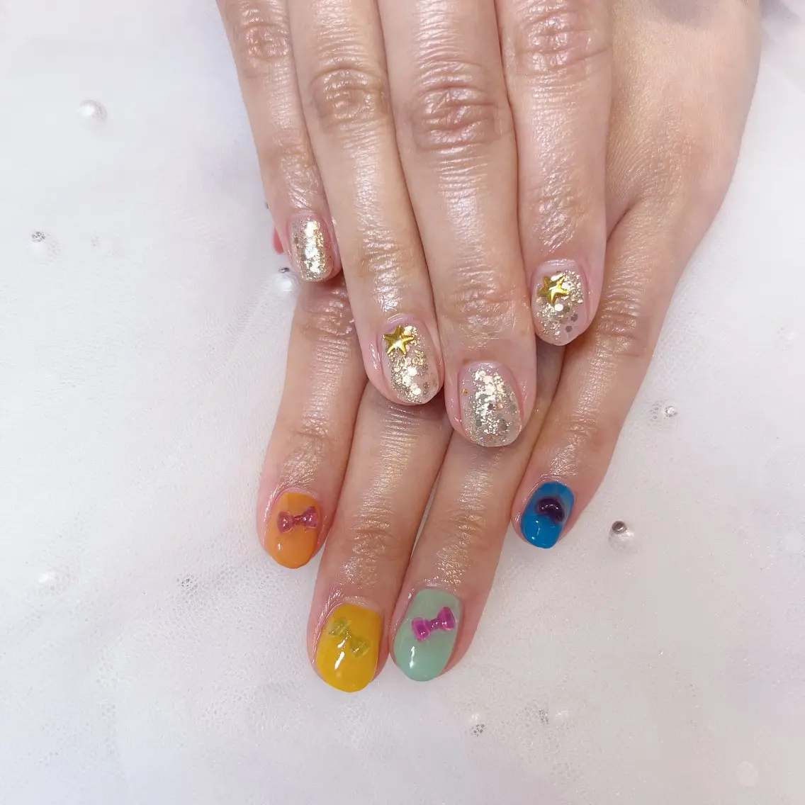 ネイル ハンドネイル nail salon pearのネイルデザイン