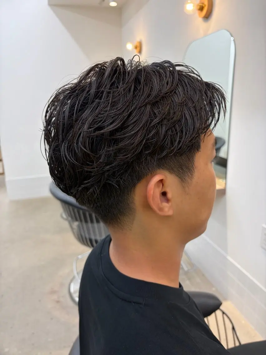 パーマ カット パーマ 小出 琴未のヘアスタイル