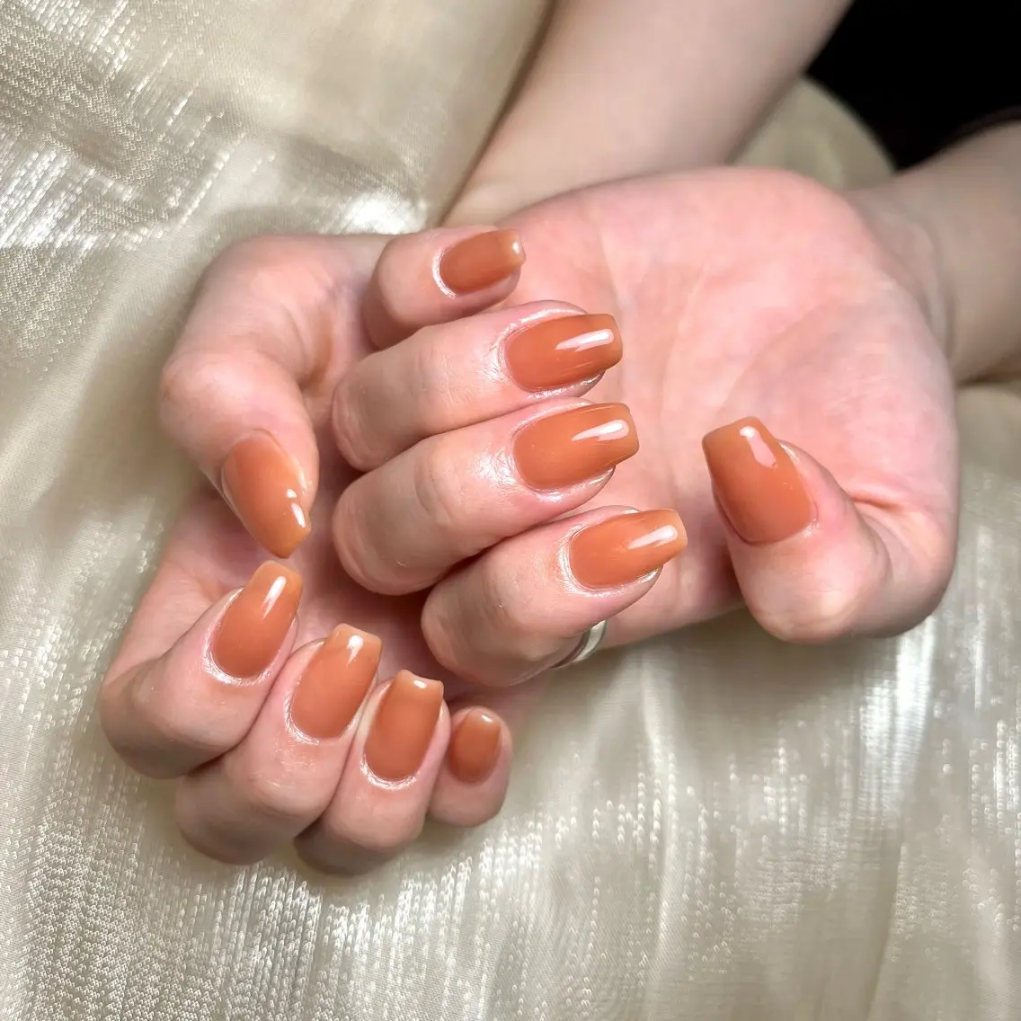 【2 color】ワンカラーorラメグラデーションの写真