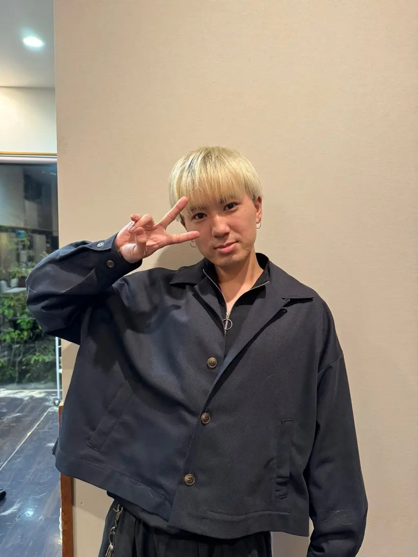 メンズ マッシュ 刈り上げ 中村 仁哉のヘアスタイル