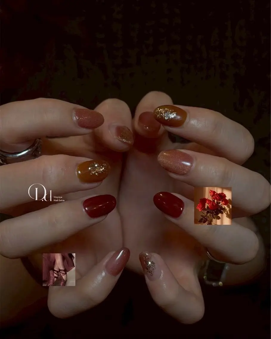 ネイル 長さ出し ジェルネイル 韓国ネイル マグネットネイル 持ち込み amu.nail Tokoのネイルデザイン