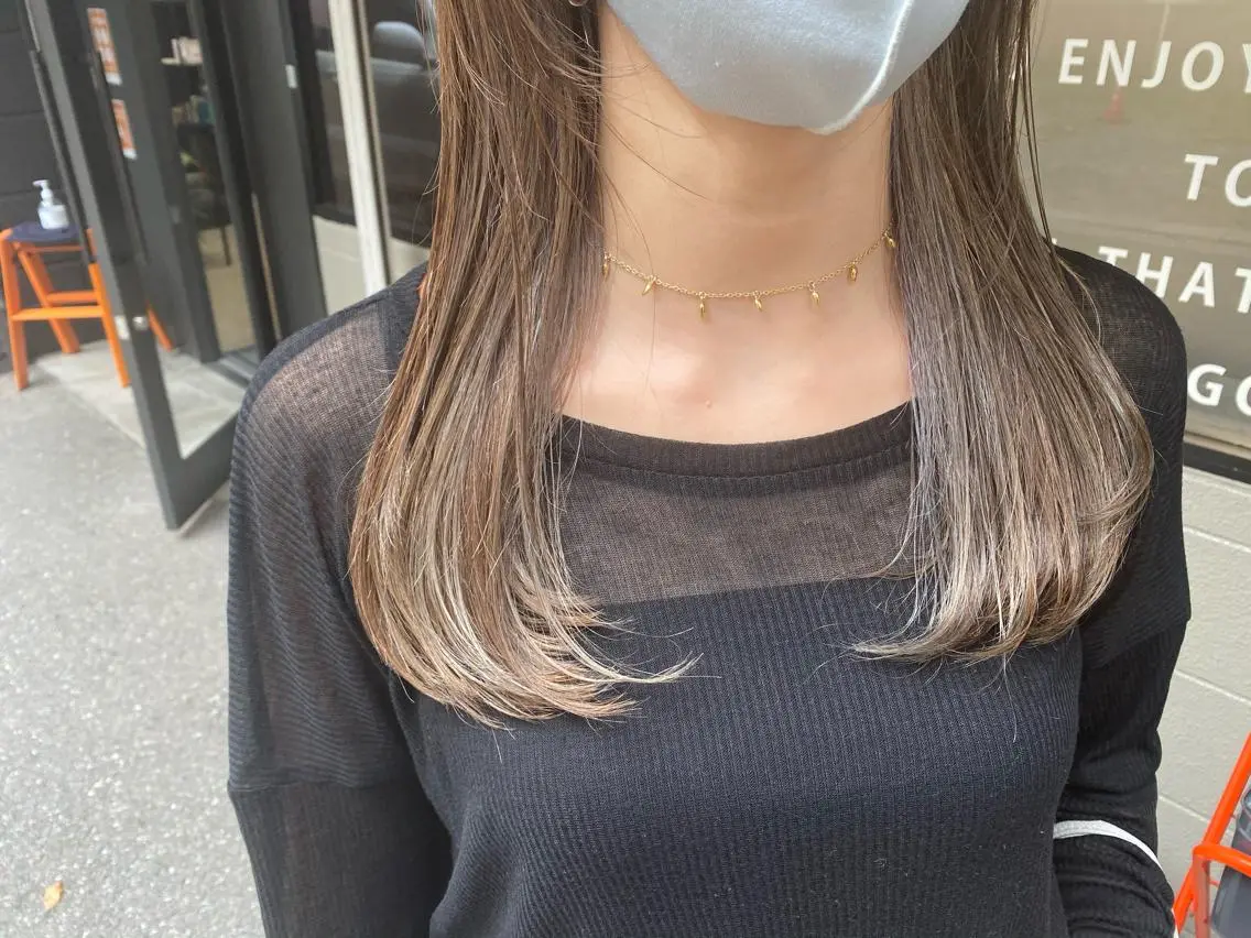カラー 中富 🍪みなのヘアスタイル
