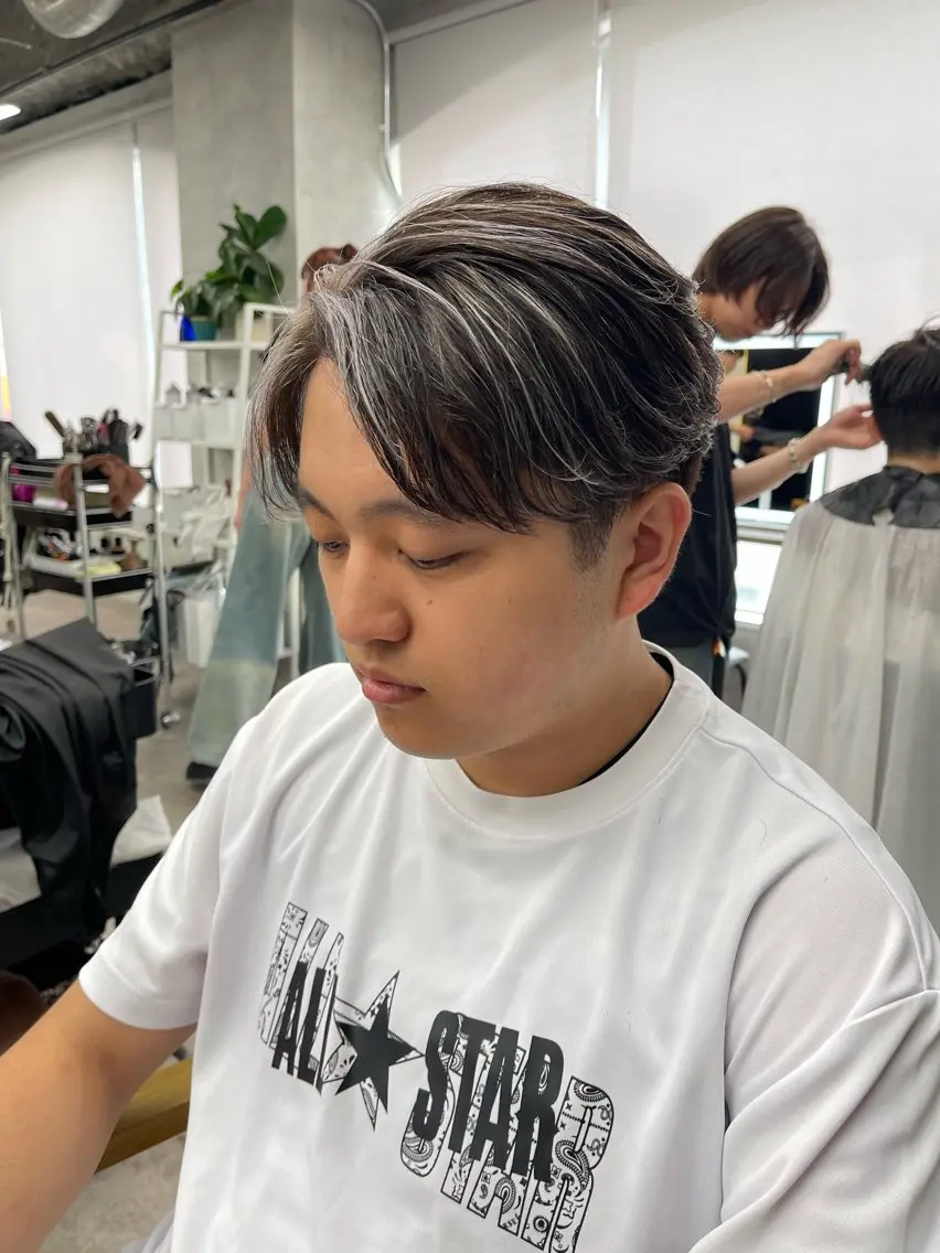 メンズ カット ヘアカラー ✨メンズ支持率no1 野上✨のヘアスタイル