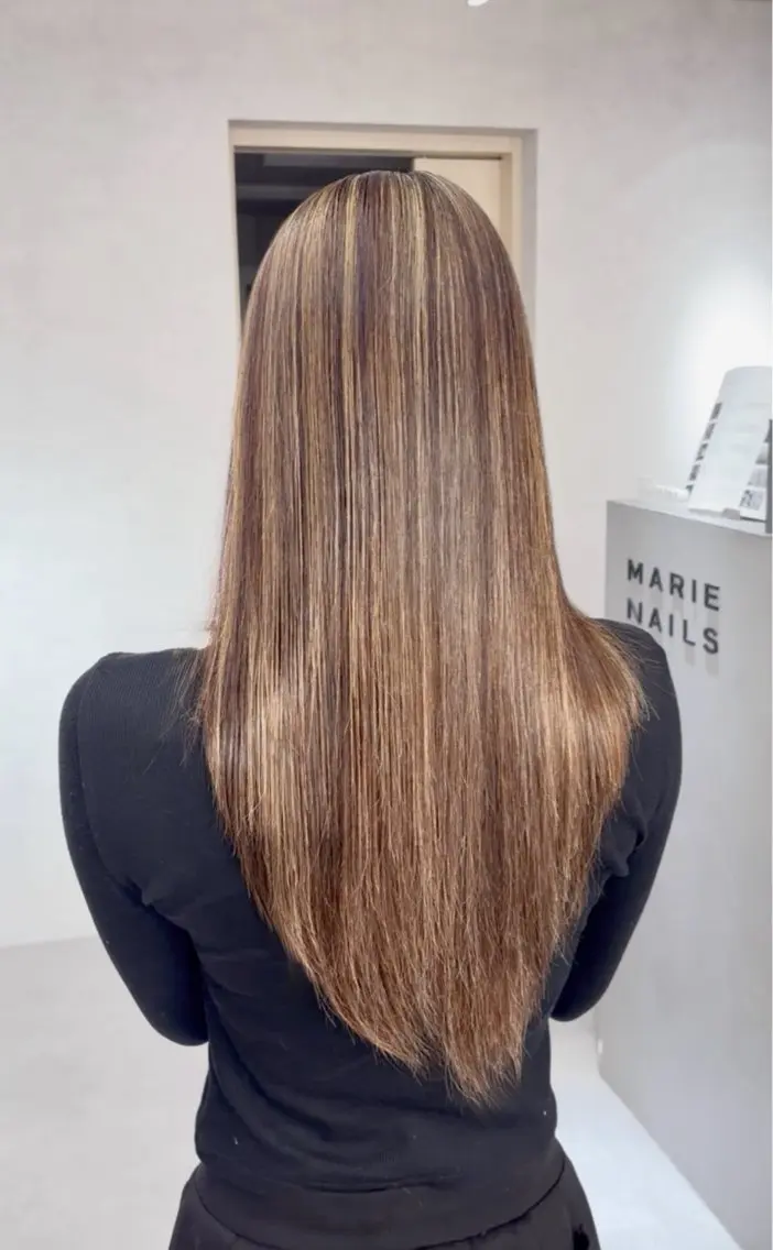 ロング ヘアカラー 🦄ハイトーン🦄 蓮華のヘアスタイル