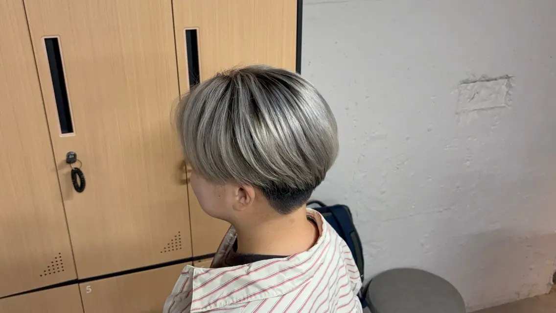 ショート tokute 中野真咲🐺のヘアスタイル