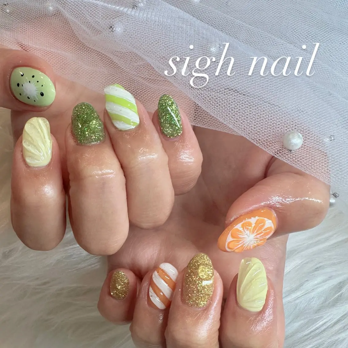 ネイル ハンドネイル sigh nail /岐阜羽島駅徒歩5分のネイルデザイン