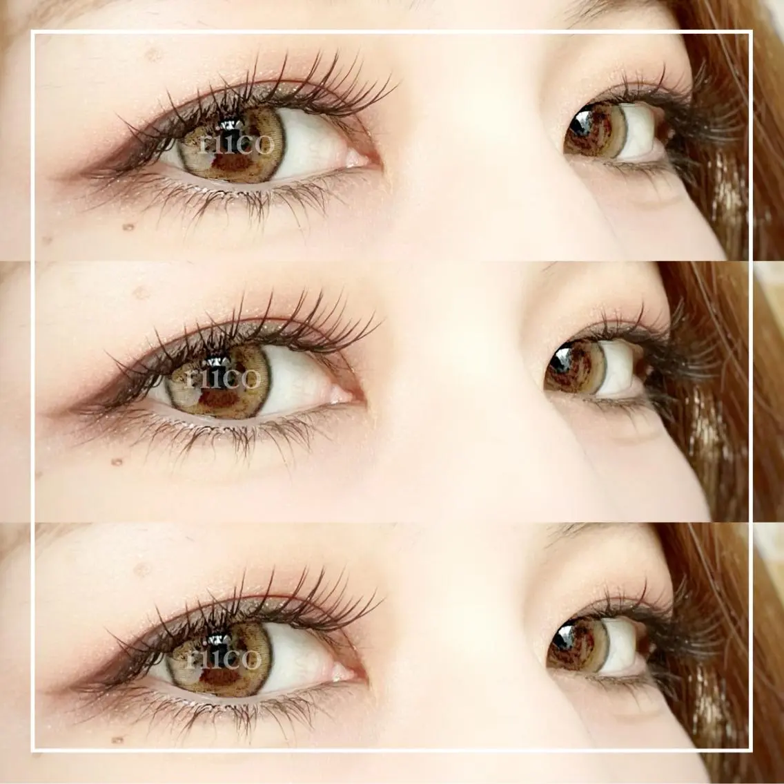 マツエク・マツパ KNACK eye lash RISAのマツエク・マツパデザイン