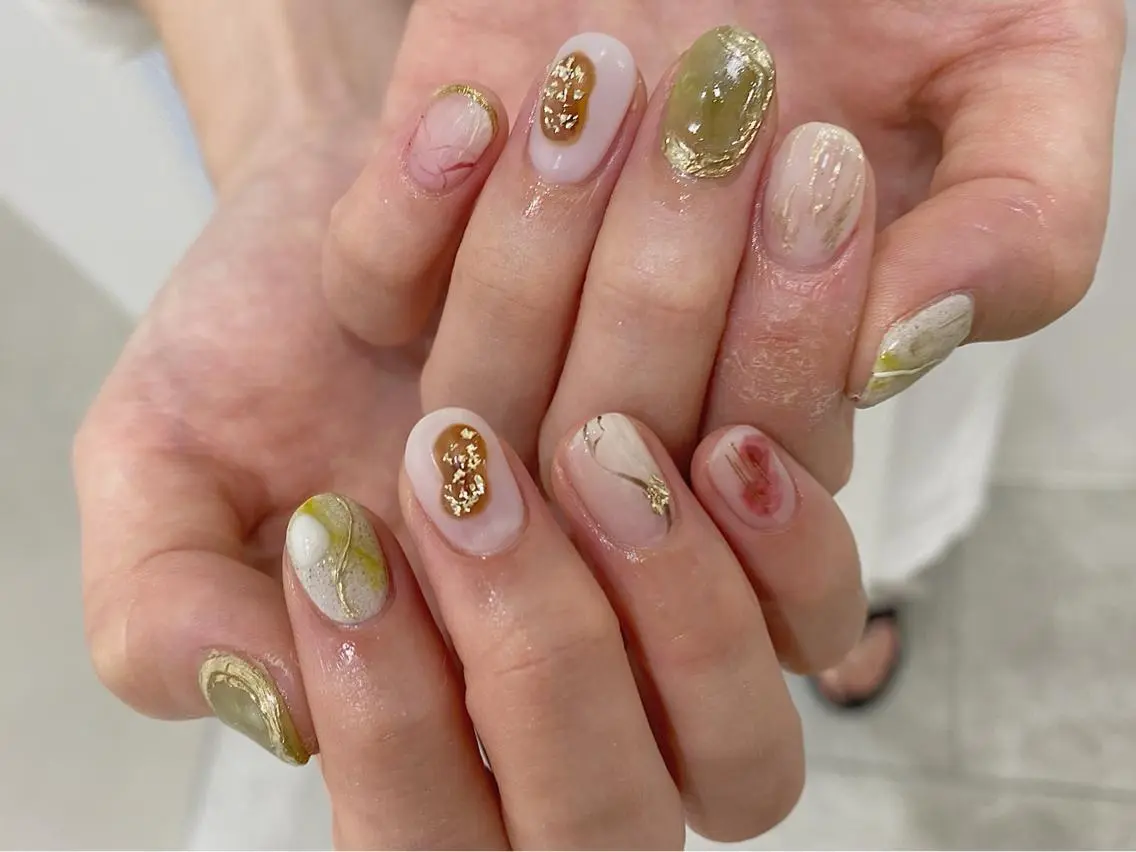 ネイル nailartist lisaのネイルデザイン