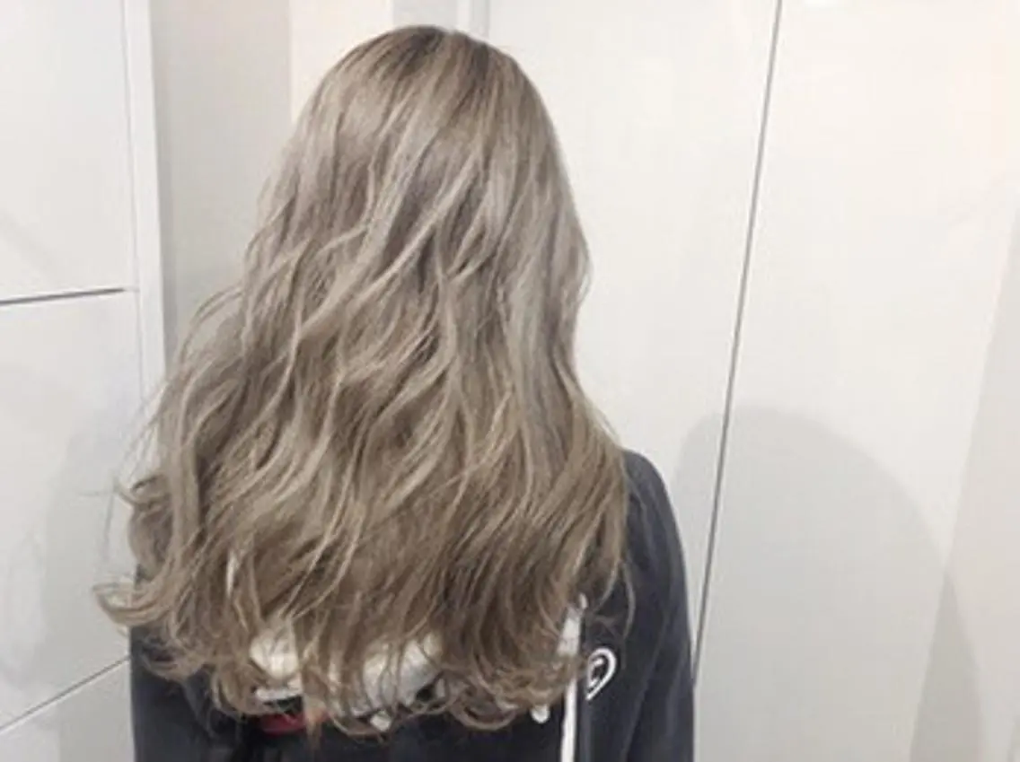 ロング カラー ヘアカラー オーナースタイリスト 奈須雄紀のヘアスタイル