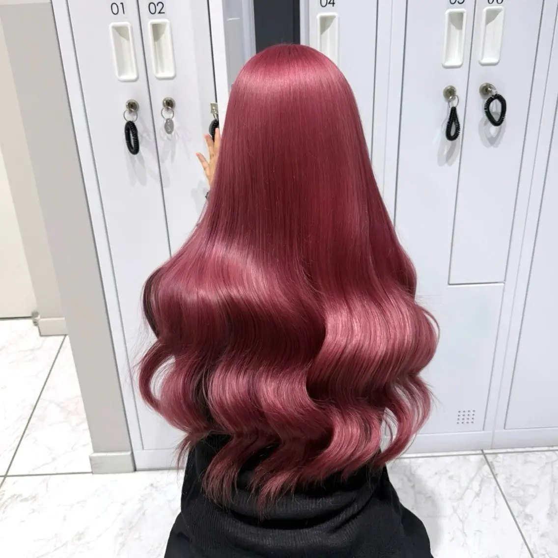 ロング カラー ヘアアレンジ メンズ ヘアカラー トリートメント ブリーチの髪様 MASATOのヘアスタイル