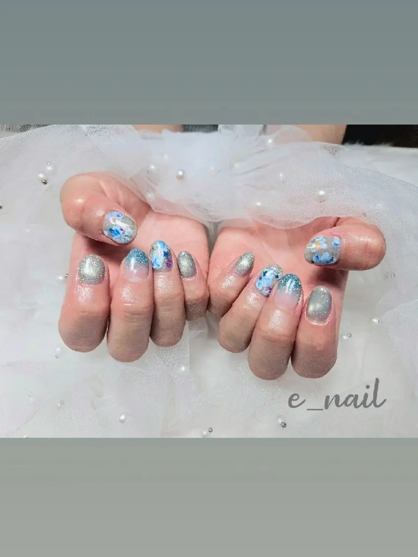 ネイル e_nail🍀自宅 サロン八潮eri☆　のネイルデザイン