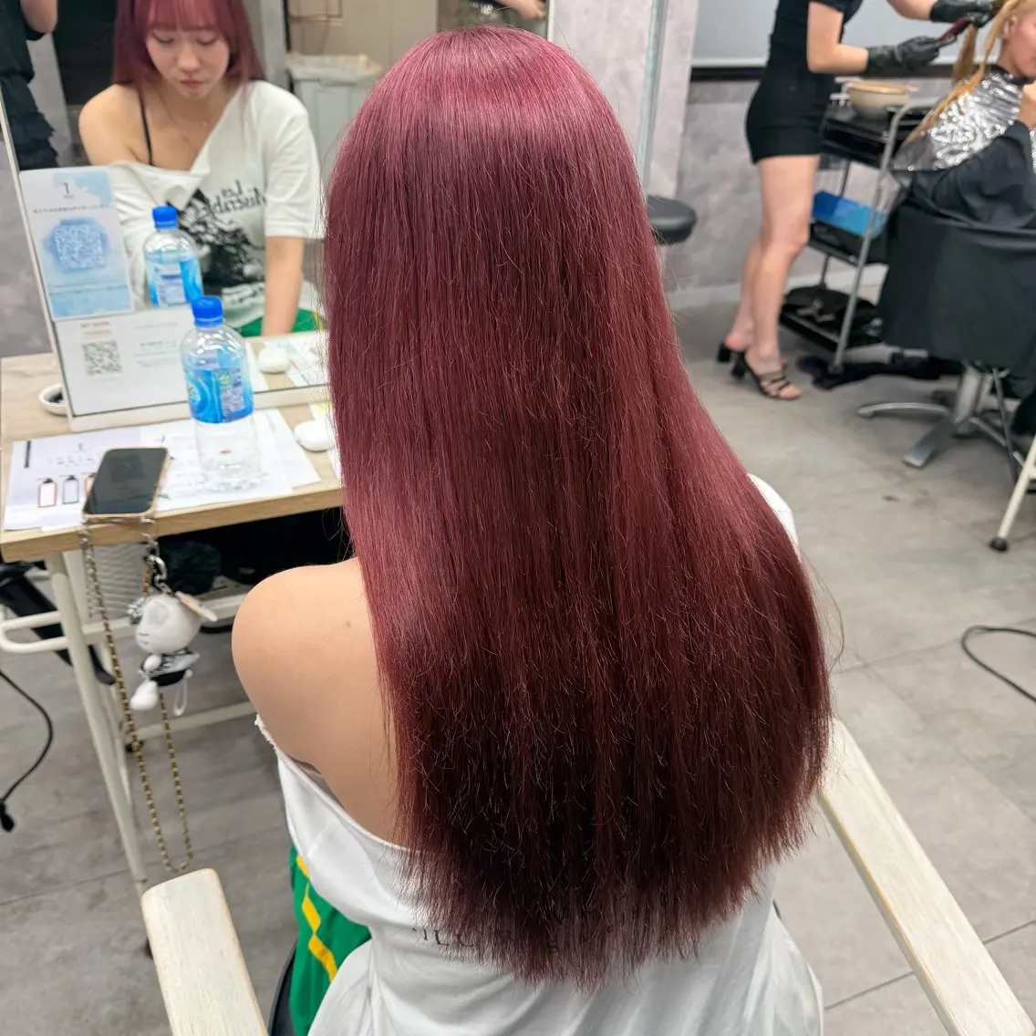セミロング カラー ヘアカラー トリートメント 暖色カラー🪷 オタク美容師🎶のヘアスタイル
