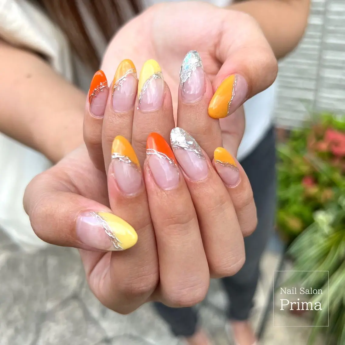 セミロング ネイル SalonPrima 西院Nail&Eyeのネイルデザイン