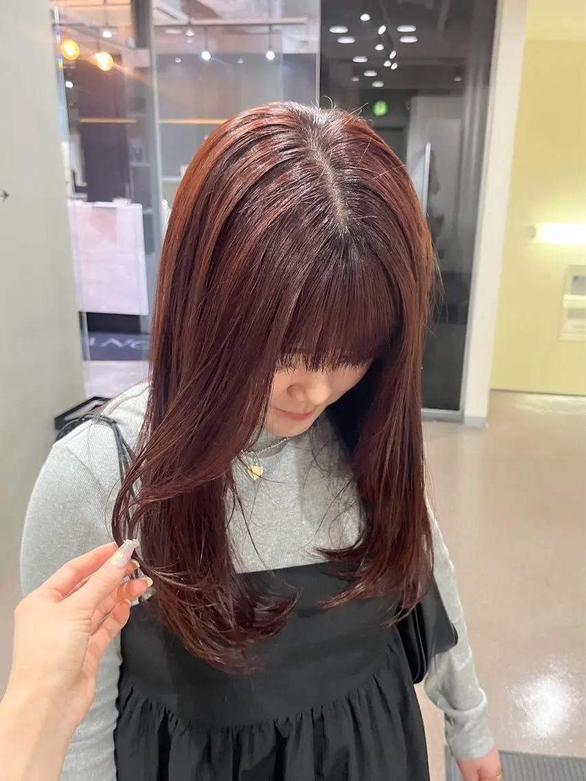 【土日限定♡】カット+カラー+Aujuaトリートメントの写真