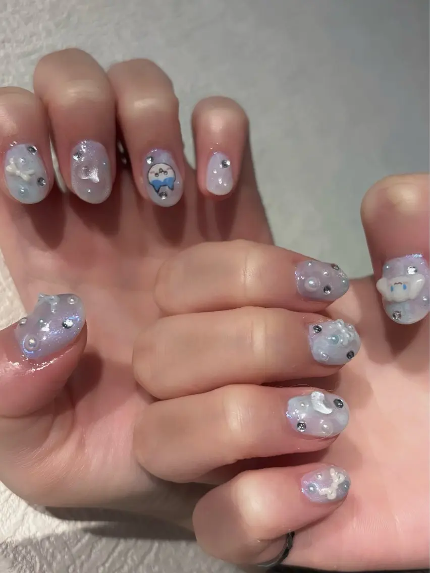 ネイル ハンドネイル china 🌙.・+のネイルデザイン