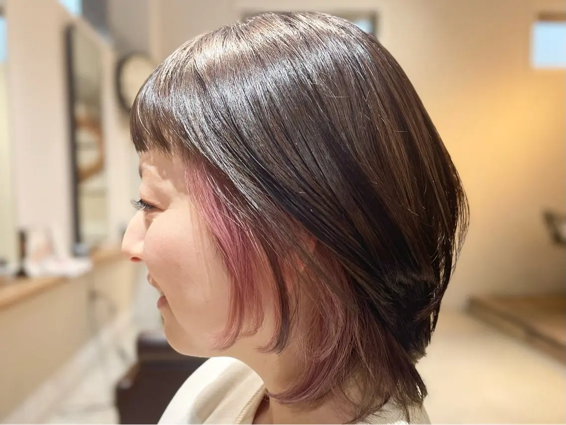 [人気のインナーカラー]カット＋カラー＋インナーカラーの写真
