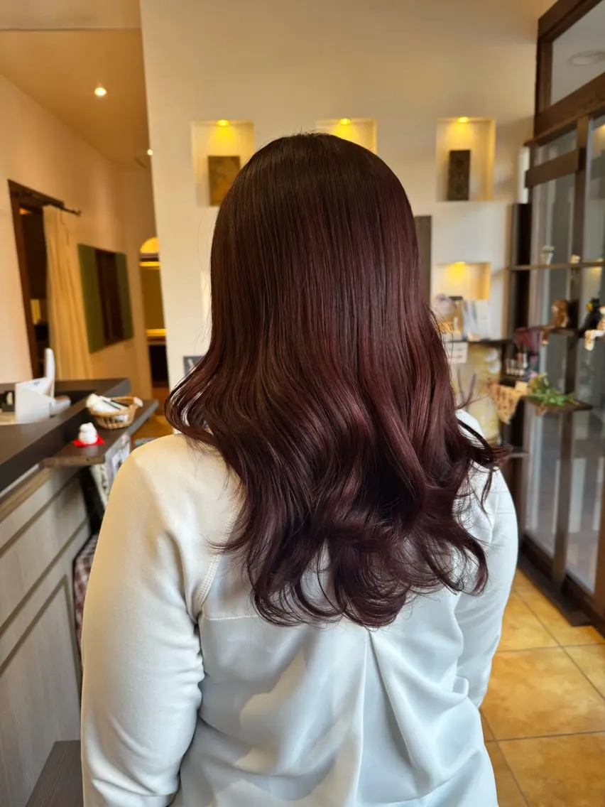 カラー カット ヘアカラー ブランシェ神領店 稲垣 葵のヘアスタイル