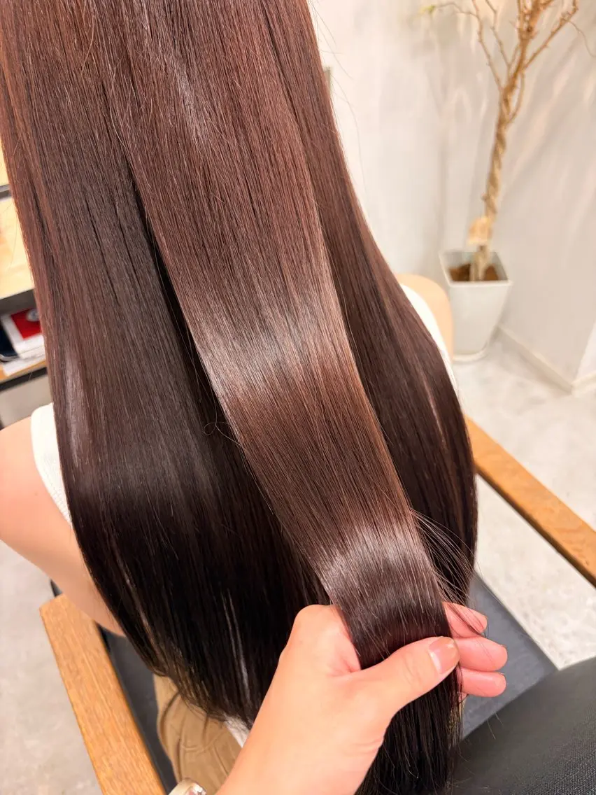 ロング カラー ブラウンカラー 似合わせカラー🪞 🎀銀座/ikumiのヘアスタイル