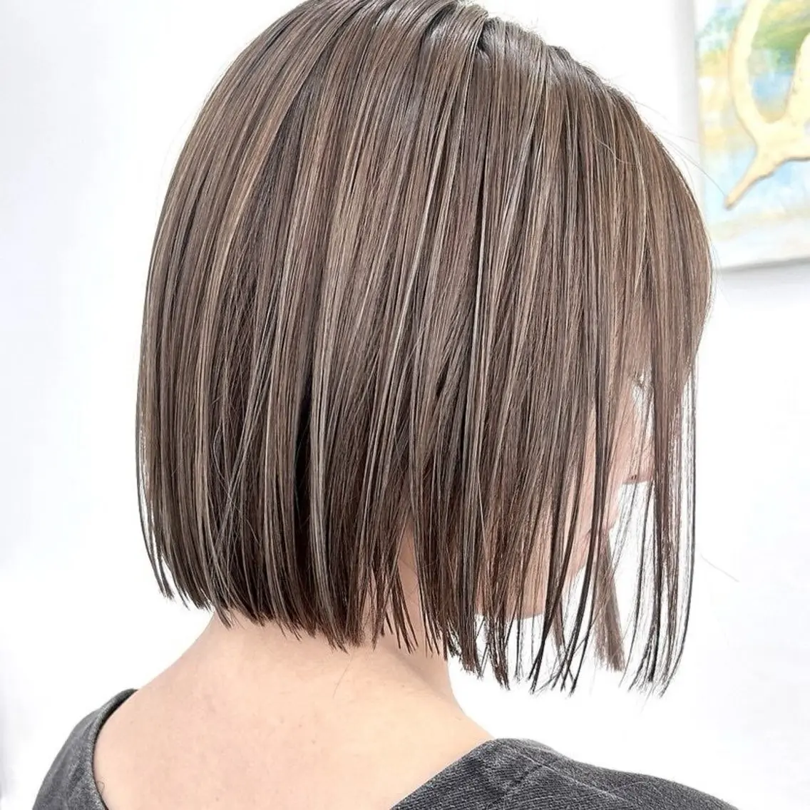 カラー アッシュ ヘアカラー ＠RICH Ryokaのヘアスタイル