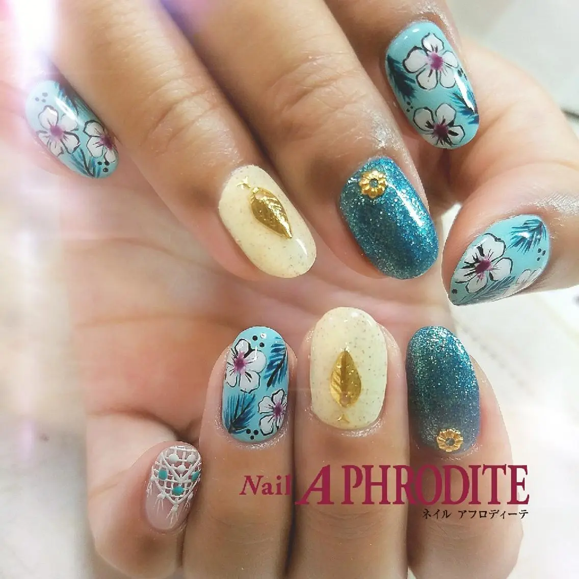 ネイル 夏ネイル Nail Aphroditeのネイルデザイン