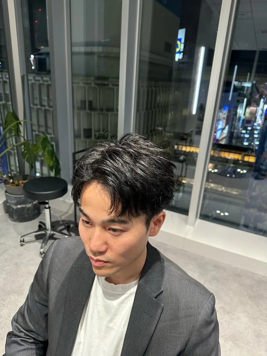 ショート メンズ 濵本 海斗のヘアスタイル