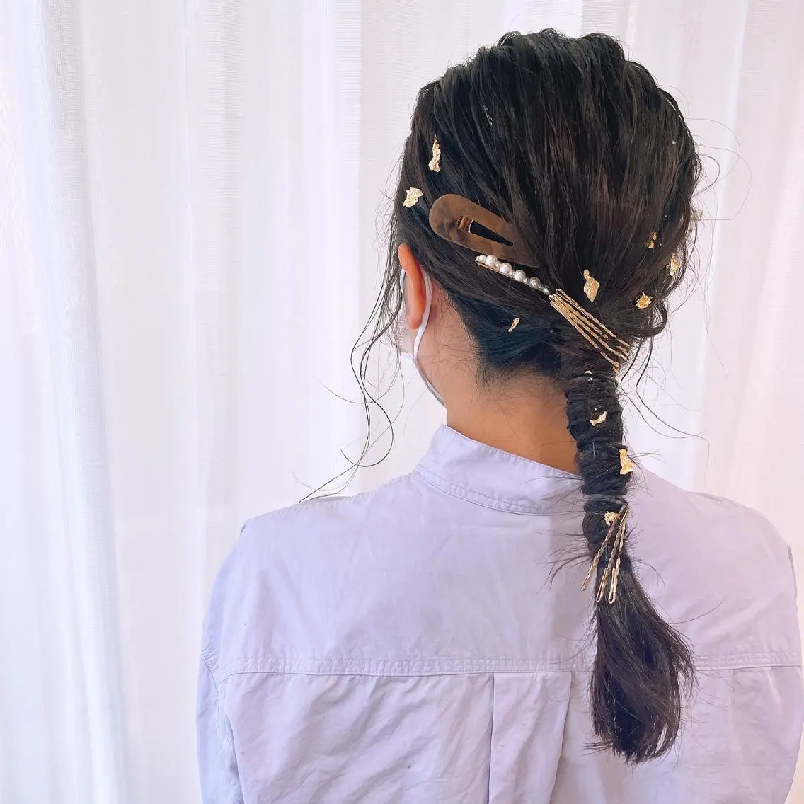 ヘアアレンジ ヘアセット 原 麻耶のヘアスタイル