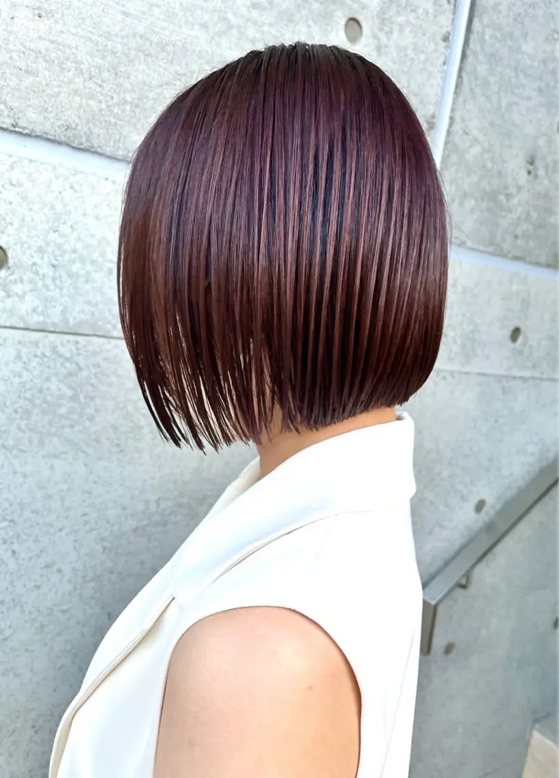 ツヤツヤ✨️プレミアムトリート+暖色系カラー🍓🍒(レッド系、ピンク系,ブラウン系)の写真
