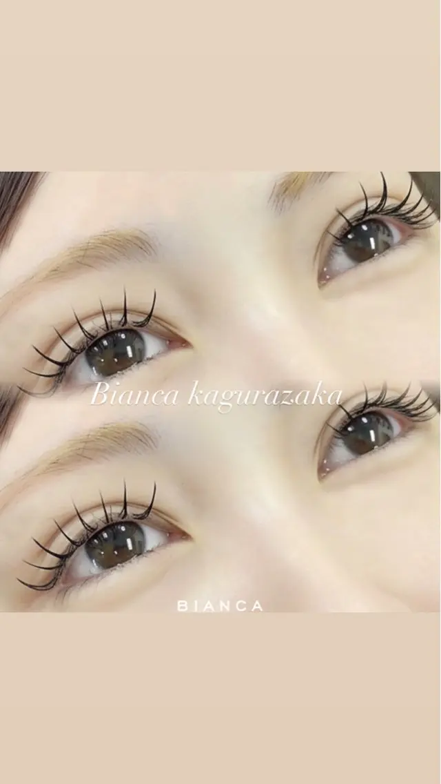 マツエク・マツパ マツエク BIANCA神楽坂 マキのマツエク・マツパデザイン