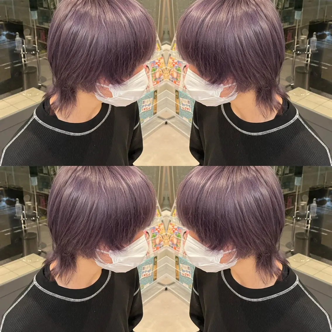 【⭐️メンズ限定⭐️】ケアブリーチ＋カラー＋カット＋3stpトリートメントの写真